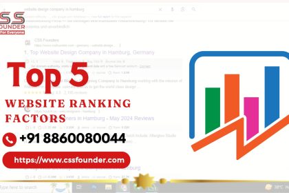 top 5 website ranking Factor