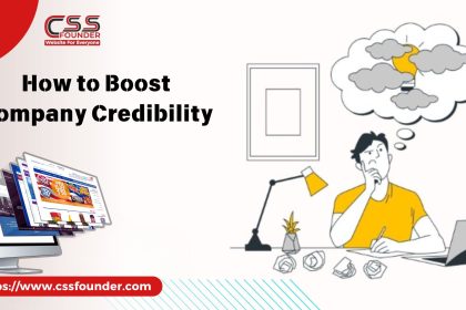 boost company credibility
